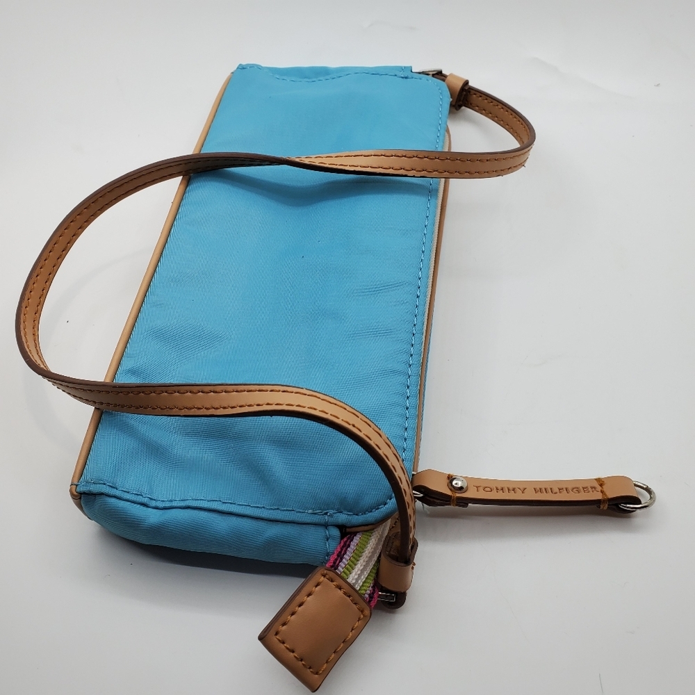 Tommy Hilfiger small purse blue π - Picture 8 of 13
